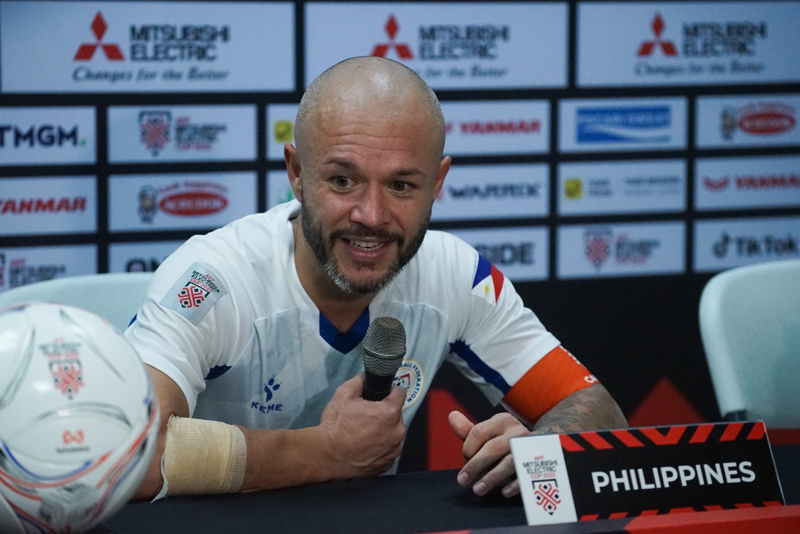 Schrock desires future involvement with Philippine football after retirement