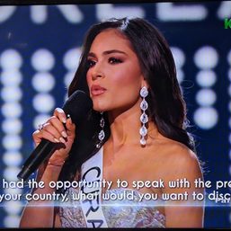 TRANSCRIPT: Miss Universe 2022 Q&A segment