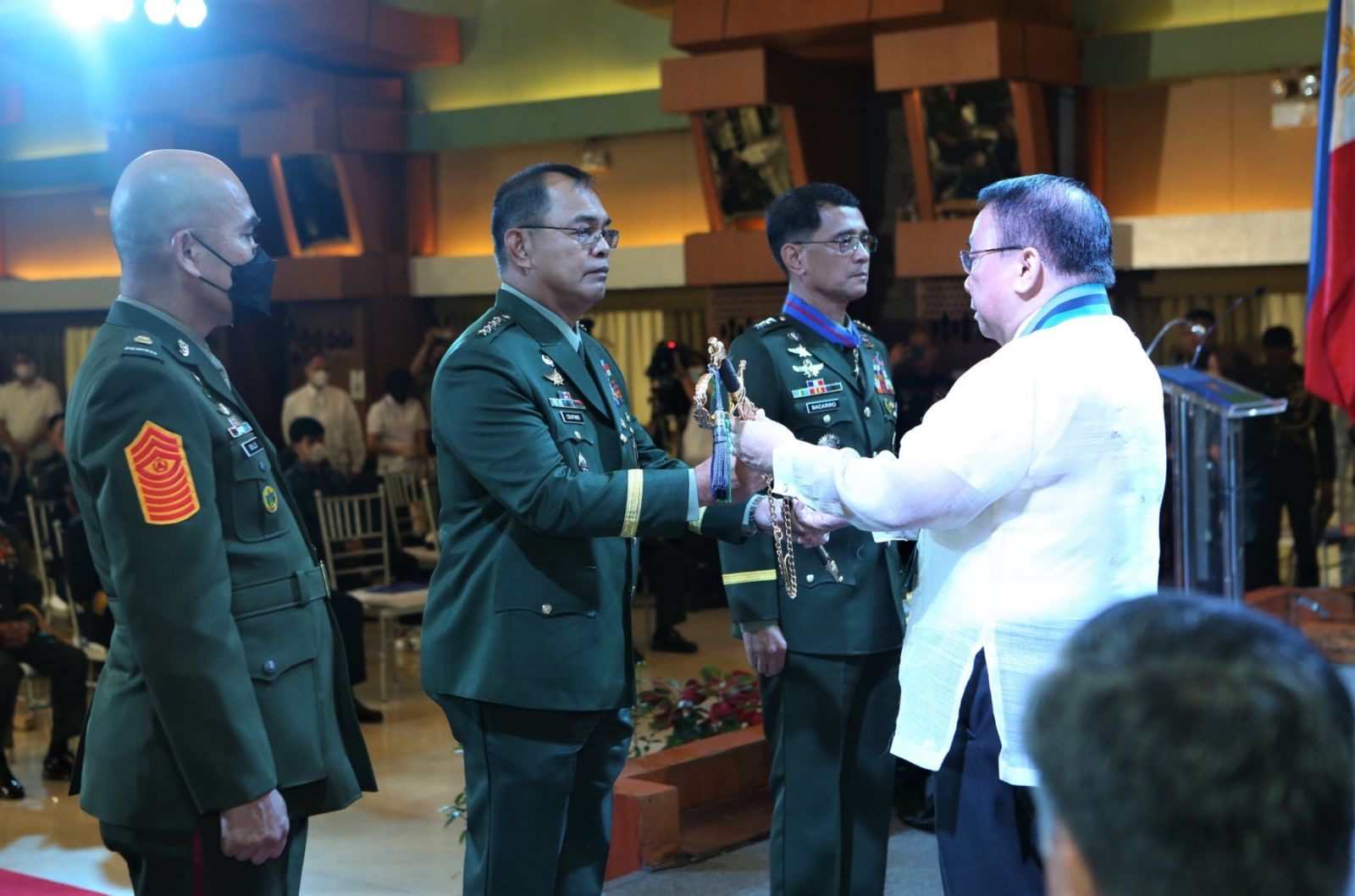 LOOK: Military welcomes Andres Centino as AFP chief – again
