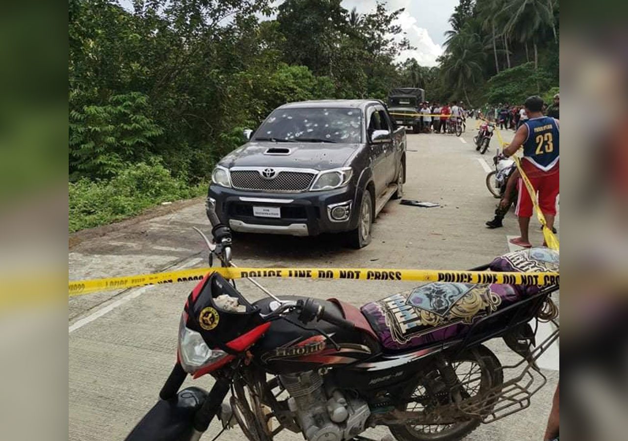 Village chief, 4 family members killed in Zamboanga Norte ambush