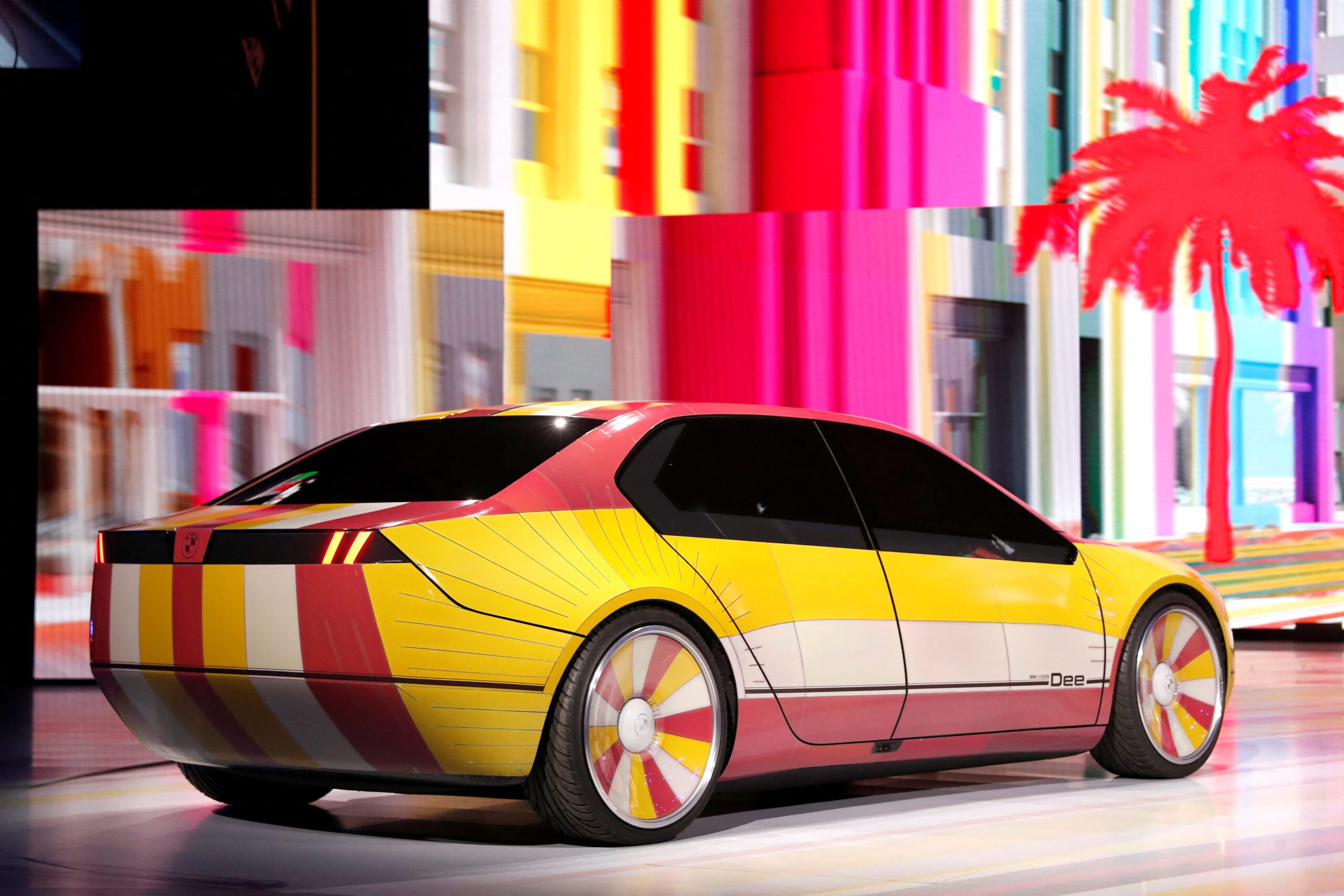 BMW teases a talking car that shifts colors like a chameleon