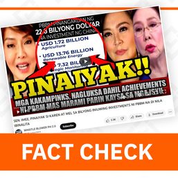 FACT CHECK: Ibinalita ng mainstream media ang naiuwing $22 bilyong investment ni Marcos Jr.