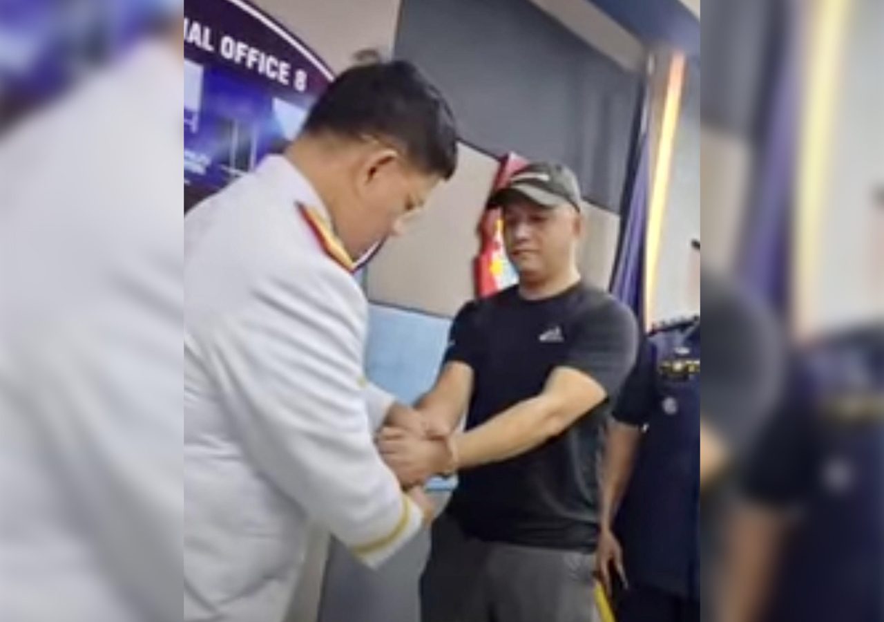 Dismissed PDEA Metro Manila chief surrenders to Eastern Visayas police