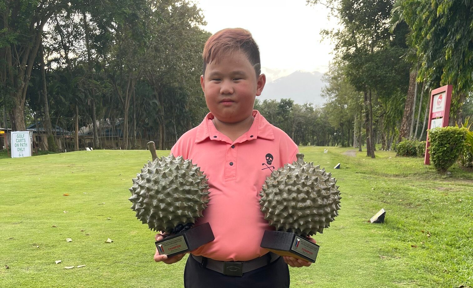 6-year-old De Guzman, Gan sisters rule Davao junior golf tourney