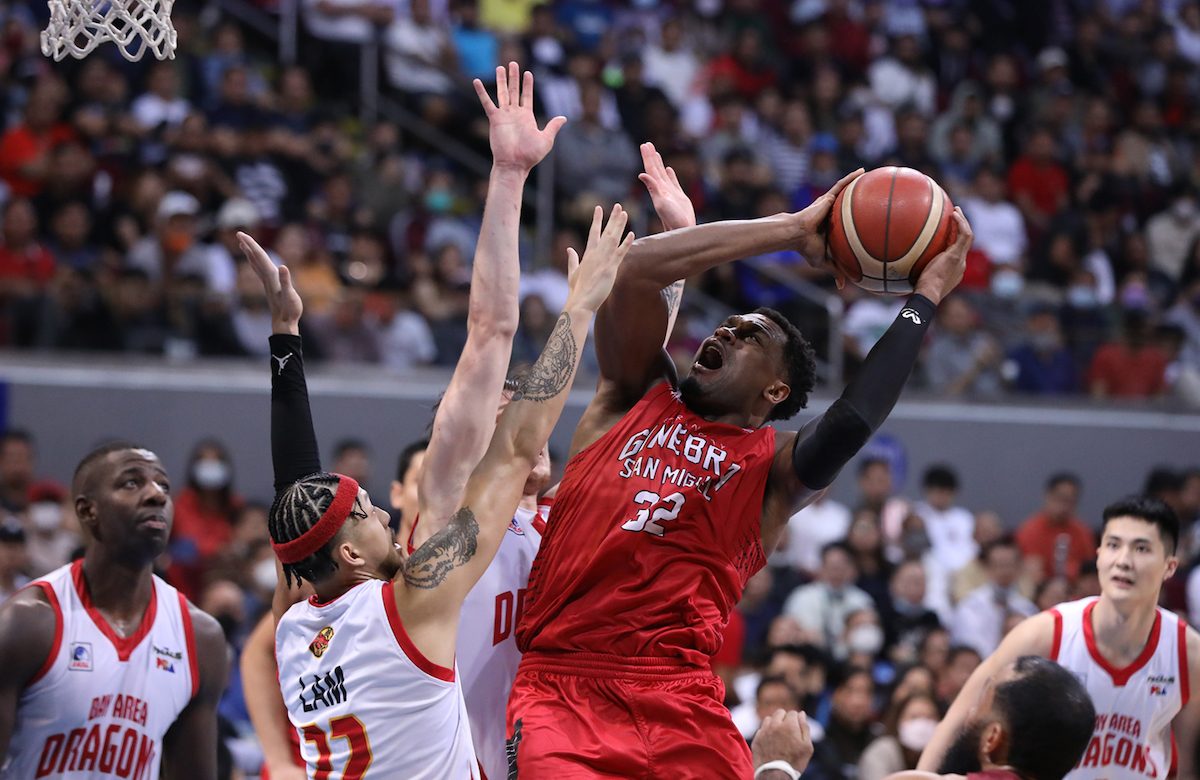 Brownlee, Thompson fuel fiery comeback as Ginebra dumps Bay Area in Game 3