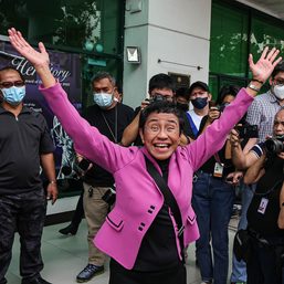 [WATCH] Maria Ressa on tax evasion acquittal: Facts, truth, justice win