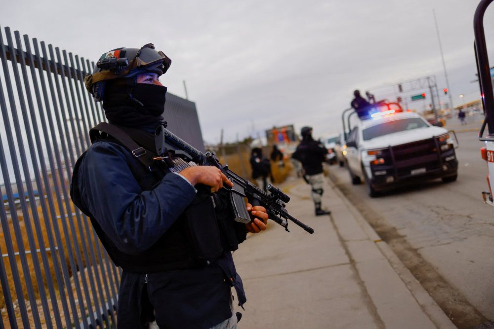 Mexico sends armed forces to border state after prison jailbreak sparks manhunt