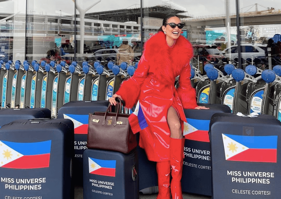 ‘This is it, Philippines’: Celeste Cortesi flies to New Orleans for Miss Universe 2022