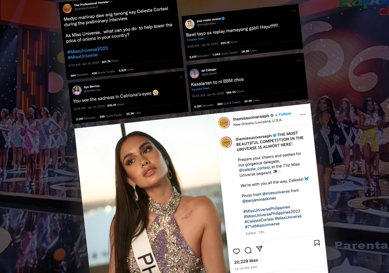 Same, Catriona: Filipinos mourn end of PH’s Miss Universe streak
