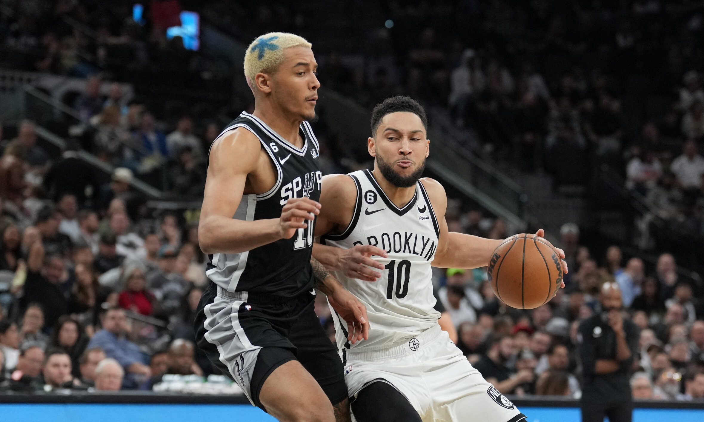 Spurs top shorthanded Nets, snap 5-game skid