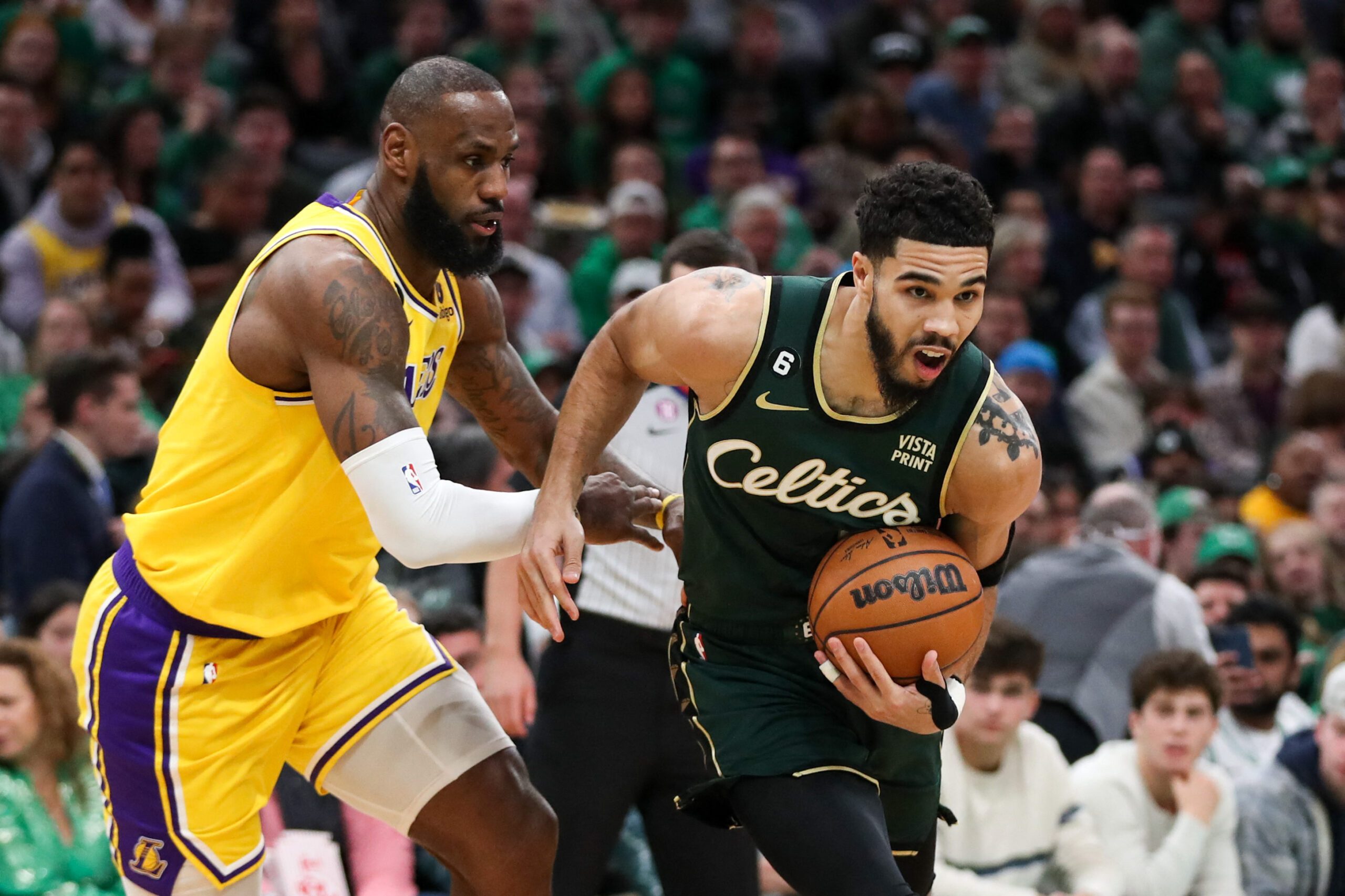 Jaylen Brown’s OT surge lifts Celtics over Lakers