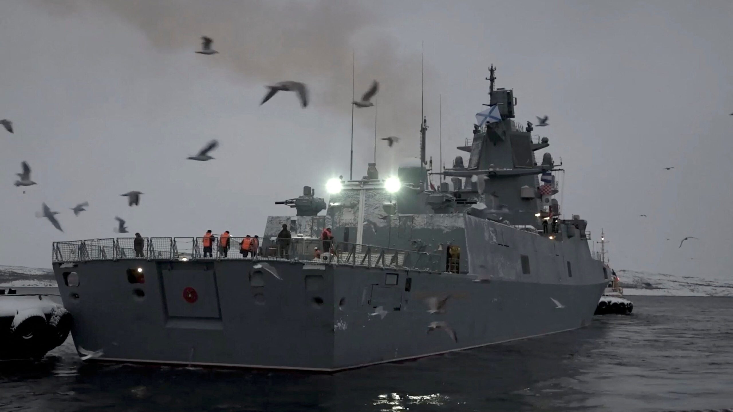 Russian warship armed with hypersonic missiles to join drills with China, South Africa