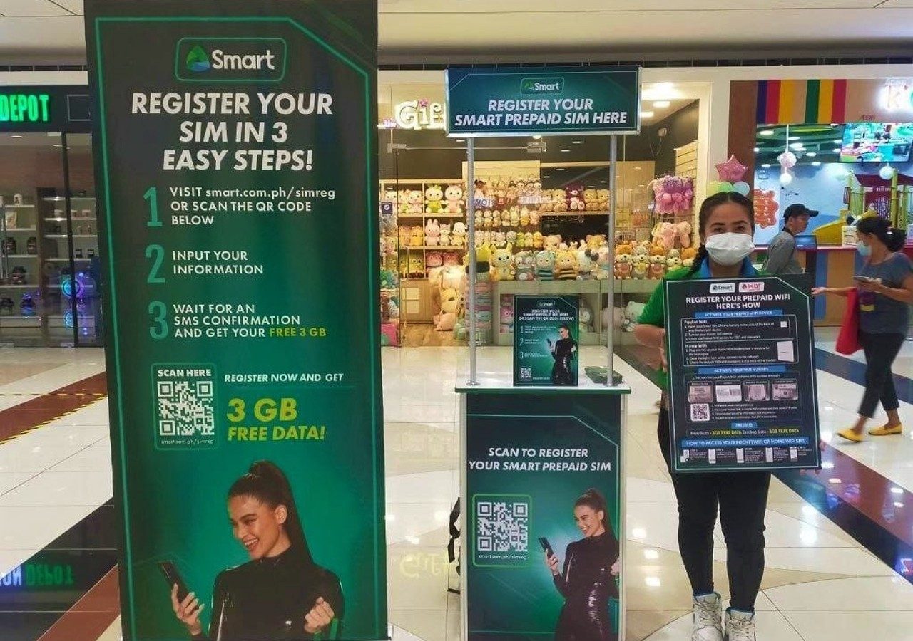 Need SIM help? Smart, TNT roll out SIM Registration booths at SM Supermalls