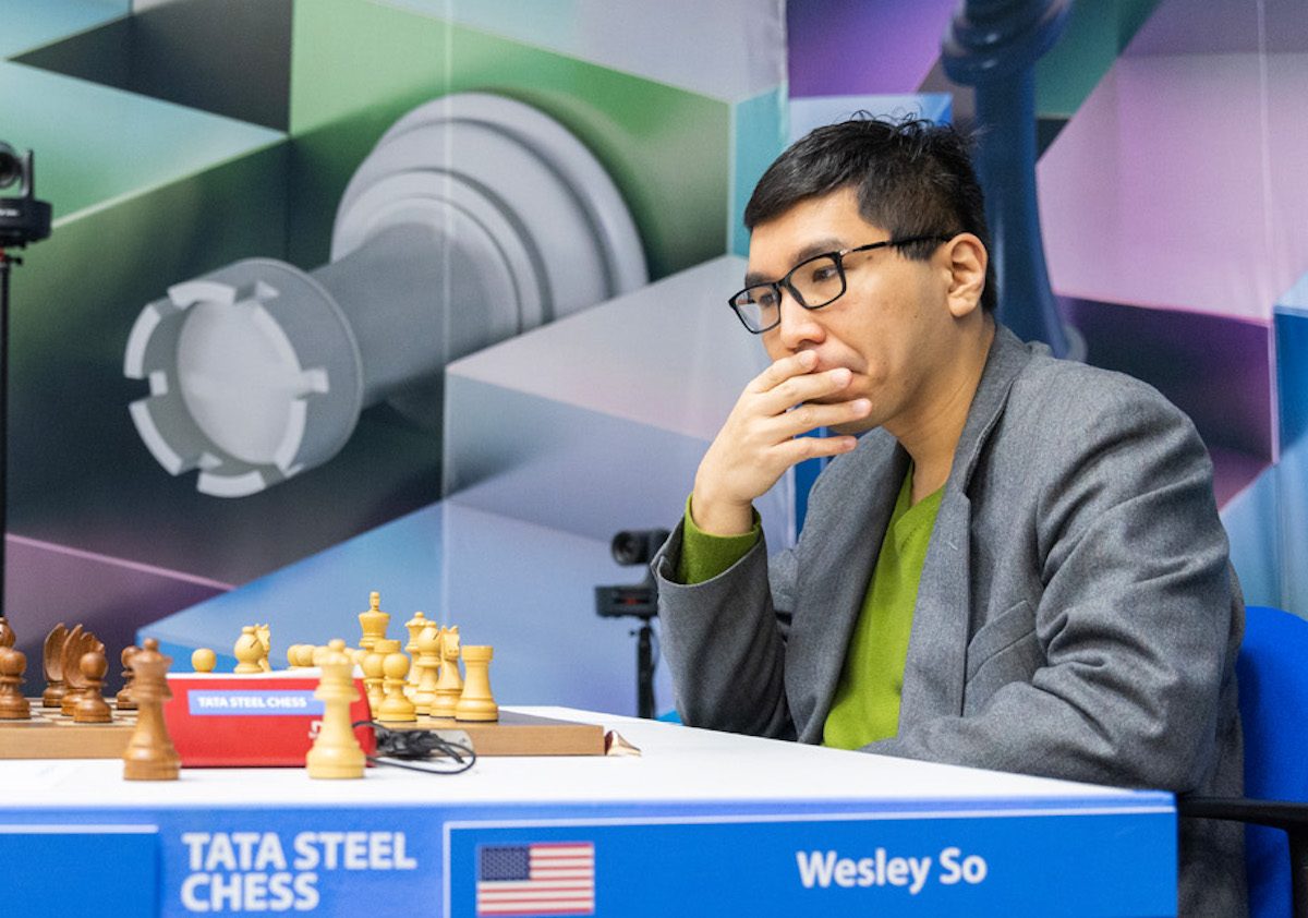 Wesley So wins after 5 draws in Tata Masters as Magnus Carlsen continues struggle