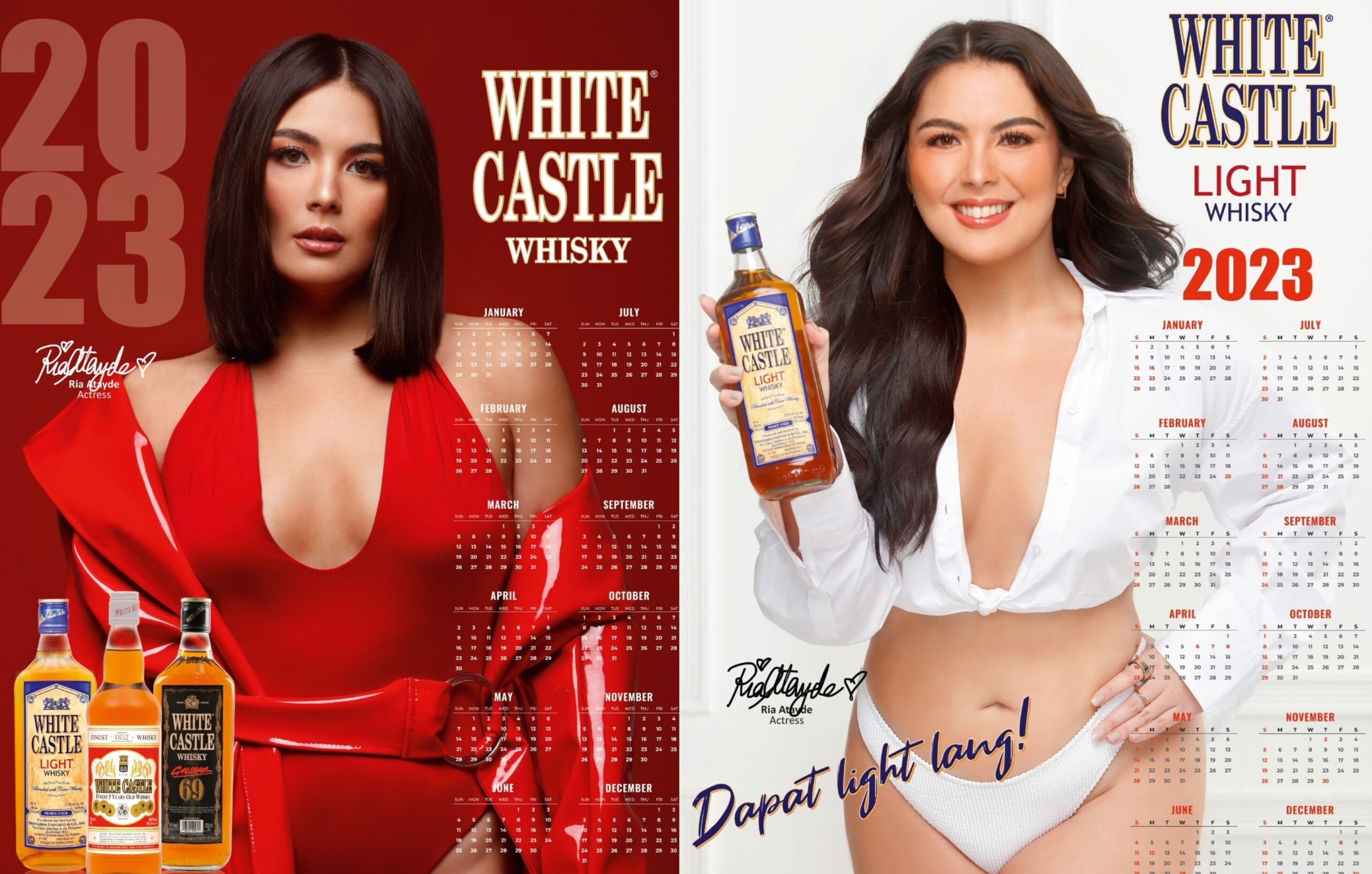 ‘Beauty goes in all forms and sizes’: Ria Atayde is White Castle Whisky’s 2023 calendar girl 