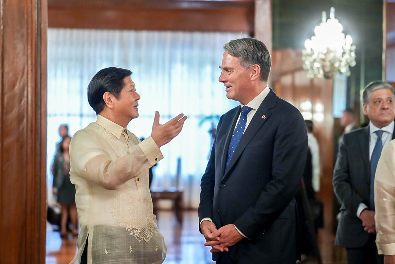 Marcos: Australian defense chief visit ‘important part of response’ to China aggression