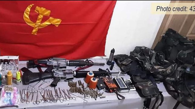 Soldiers find arms cache after clash with rebels in Calbayog