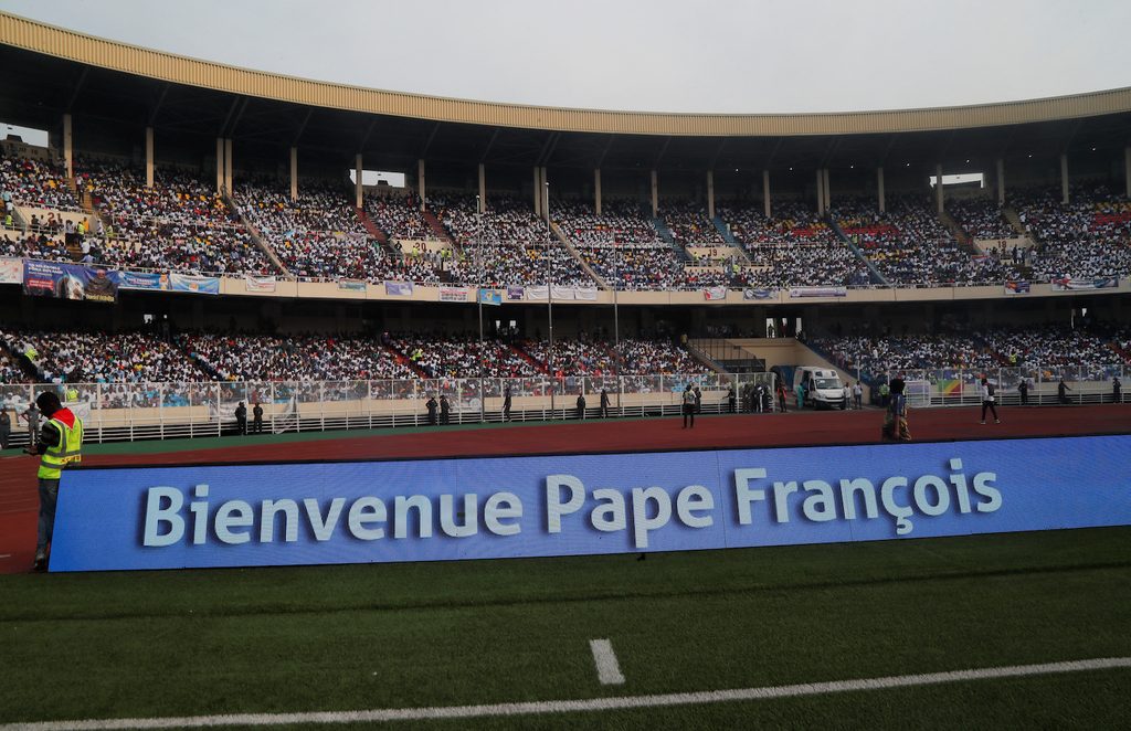 LOOK: Young people gather for big meeting with Pope Francis in DR Congo