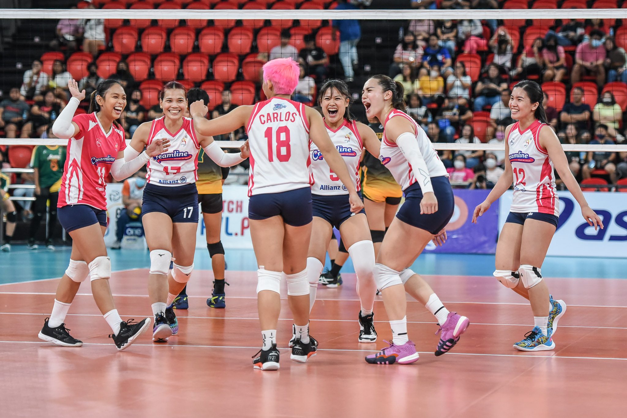Shorthanded Creamline whips lowly Army; PLDT pummels Akari for 4th straight win