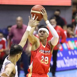 Arwind Santos takes on motivator role in NorthPort return after injury layoff