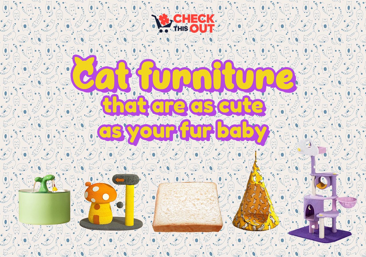 #CheckThisOut: Cat furniture that are as cute as your fur baby