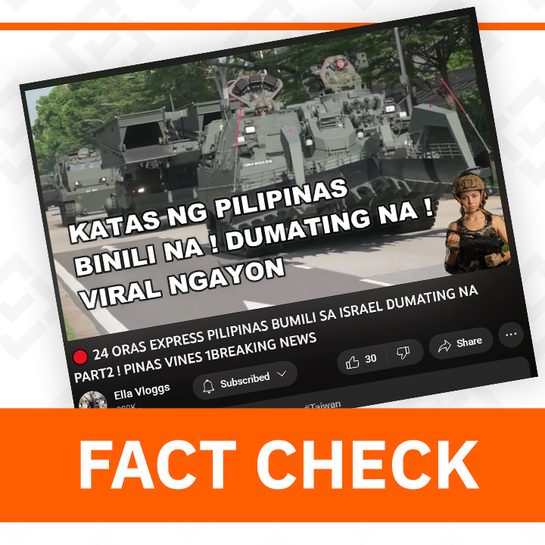 FACT CHECK: Video shows Singapore military parade practice, not tanks bought by PH from Israel