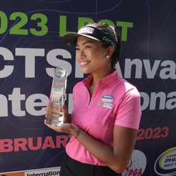 Virtually unchallenged, Bianca Pagdanganan romps to 6-shot win 