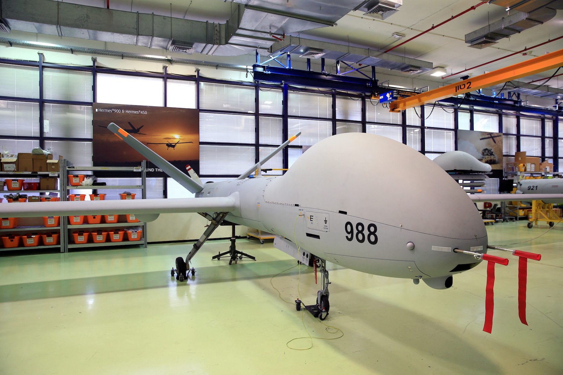 Israeli drones use free-falling bombs, can carry up to a ton