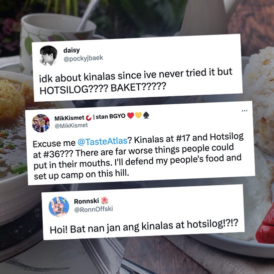 ‘More like tasteless atlas’: Pinoys don’t accept ‘slander’ against kinalas, hotsilog