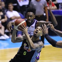 Red-hot Hudson drops 56 points as TNT deals Converge 1st loss
