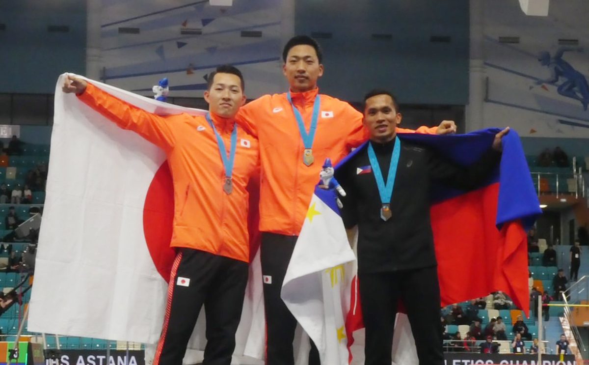 Janry Ubas snags heptathlon bronze in Asian Indoor Championships