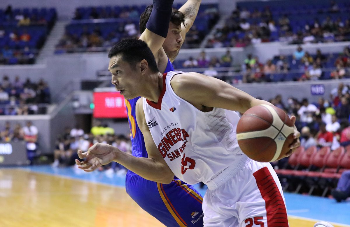 Ginebra hobbles as Japeth Aguilar out 3 to 5 more weeks, says Tim Cone