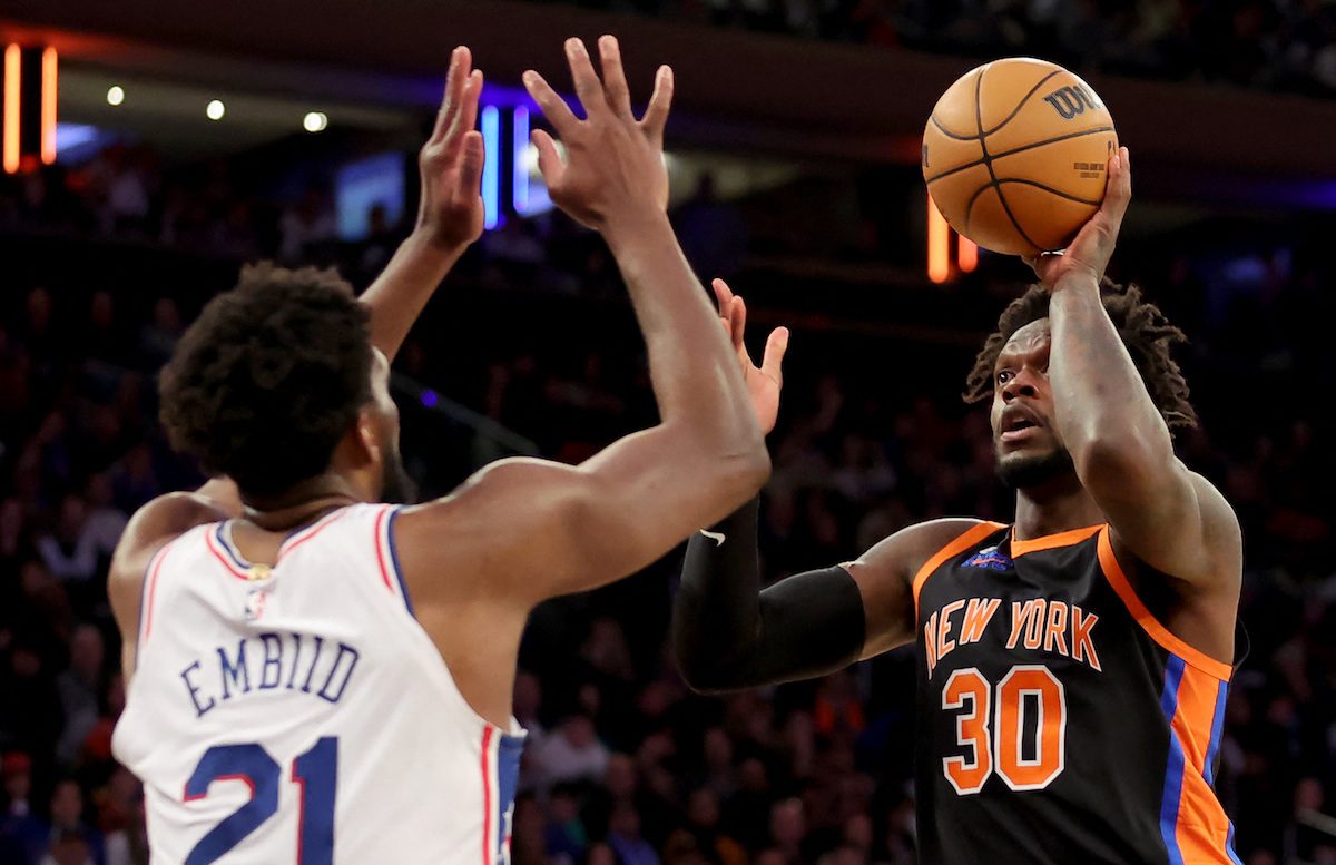 Knicks complete biggest comeback of season to topple 76ers