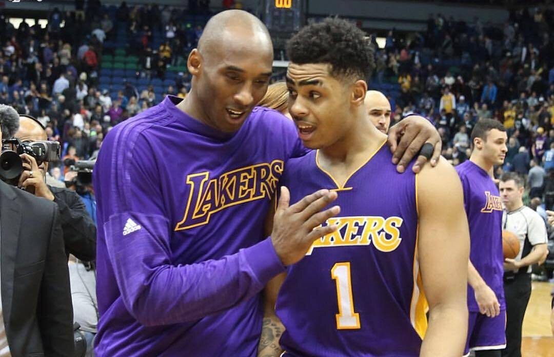 Newly acquired Lakers guard D’Angelo Russell reflects on first LA stint with Kobe Bryant
