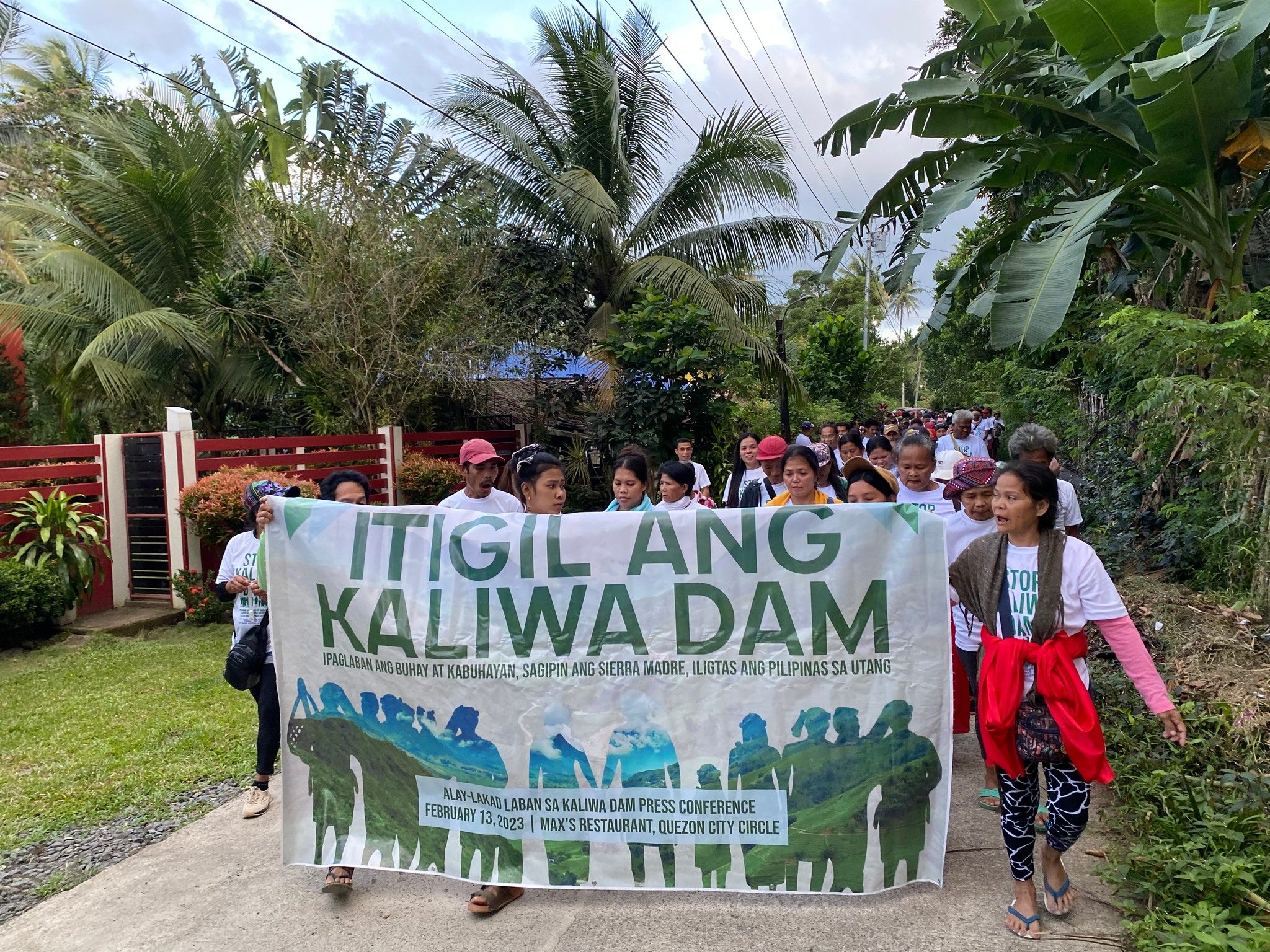 Dumagat-Remontados begin 9-day march to protest Kaliwa Dam construction