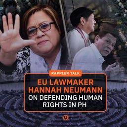 Rappler Talk: EU lawmaker Hannah Neumann on defending human rights in PH