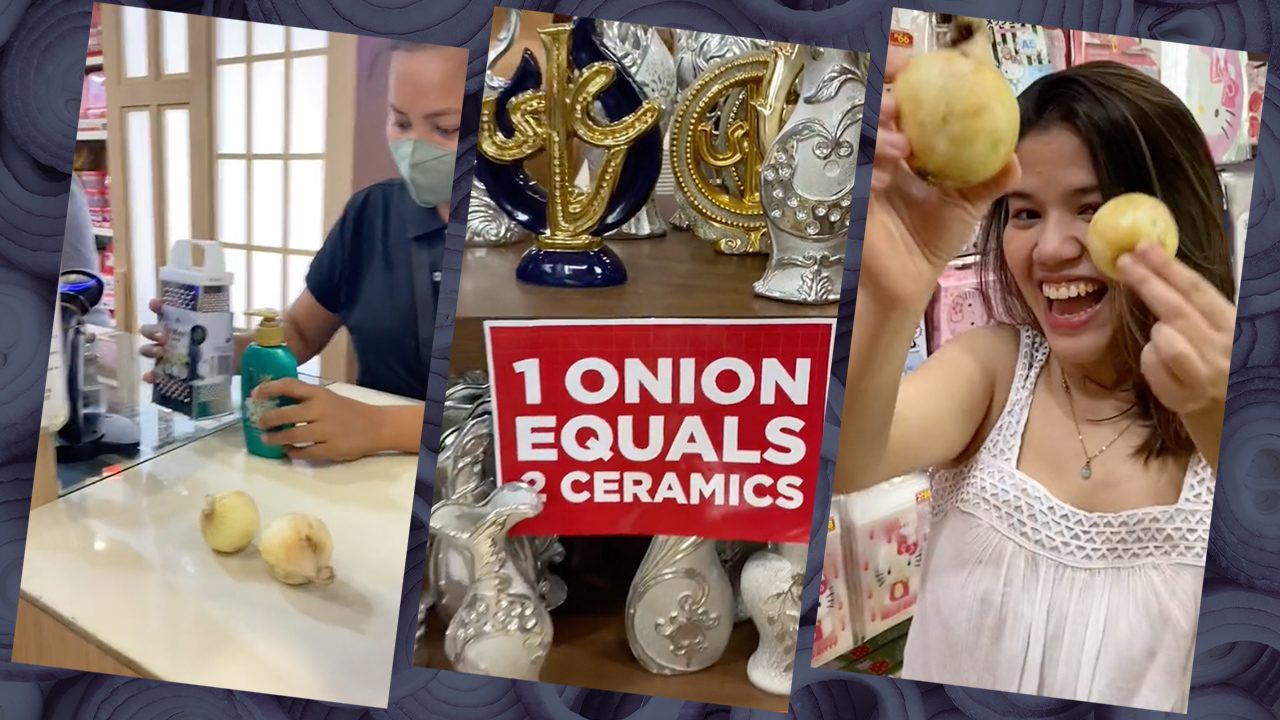 WATCH: We traded our onions for practical items at Japan Home Centre