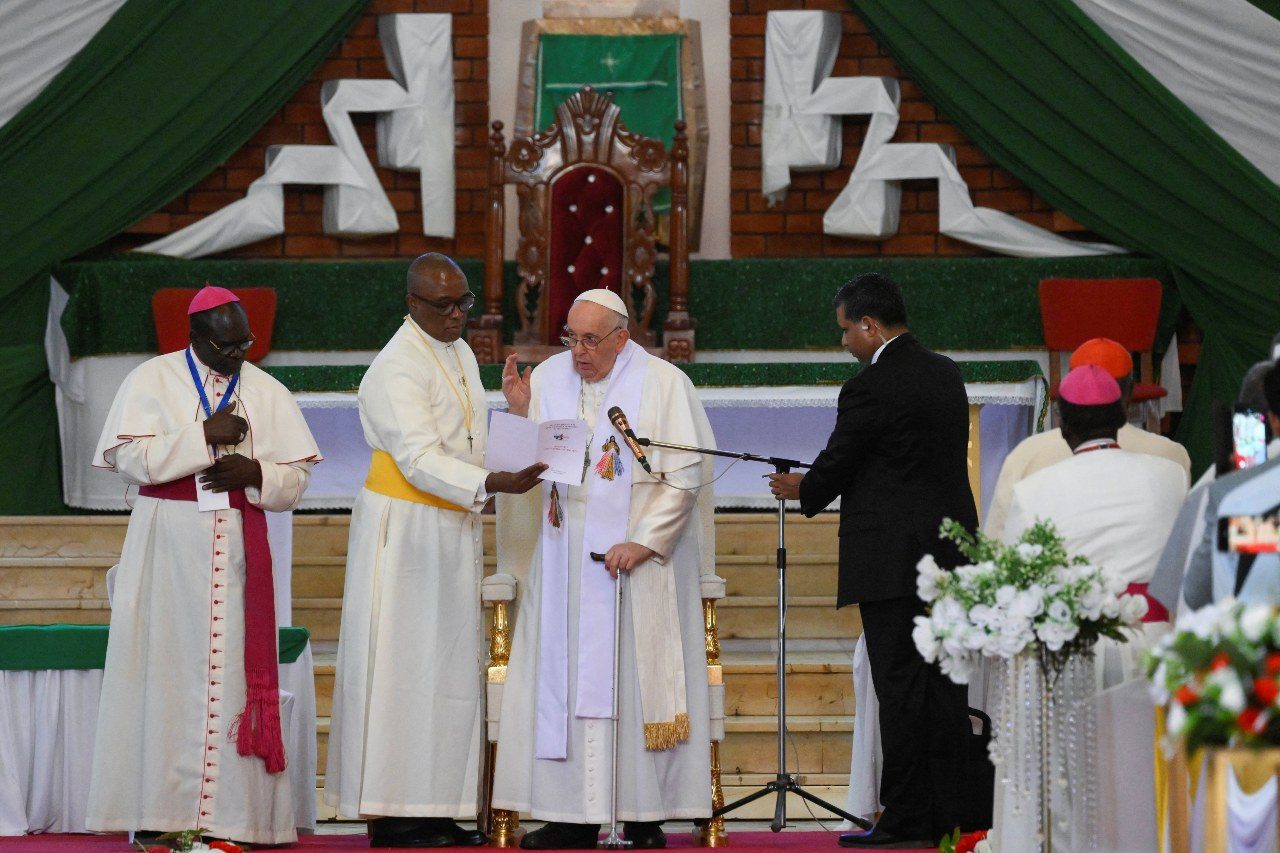 Raise your voices against South Sudan injustice, Pope tells churches