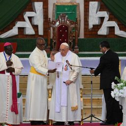 Raise your voices against South Sudan injustice, Pope tells churches