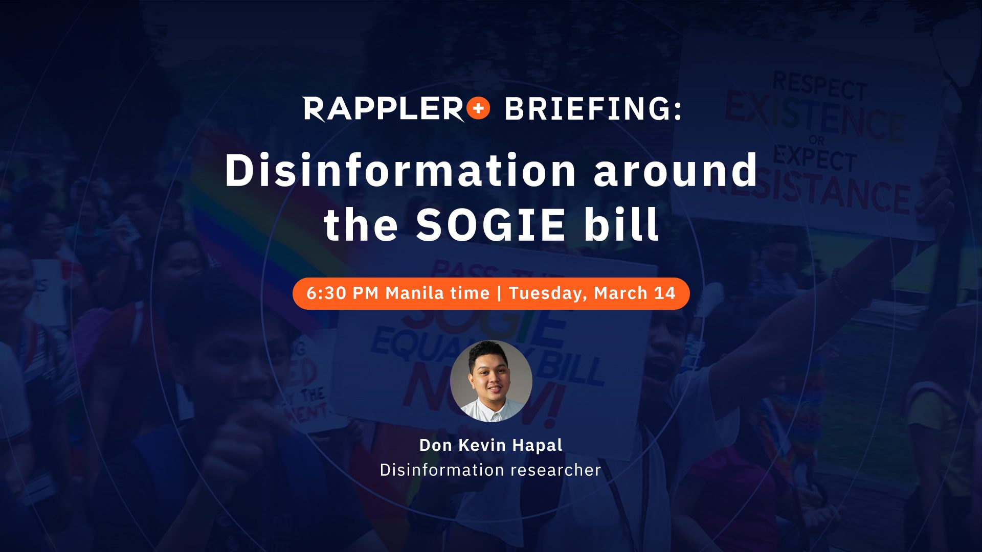 Rappler+ briefing: Disinformation around the SOGIE bill