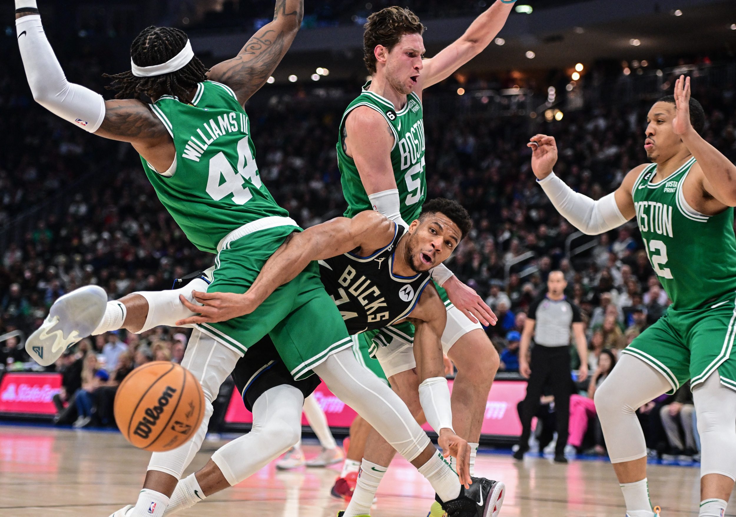 Bucks edge Celtics in OT, extend win streak to 11