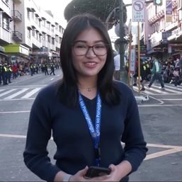 WATCH: People flock to Baguio for return of Panagbenga Festival