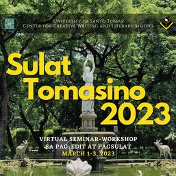 UST Center for Creative Writing holds Sulat Tomasino 2023 workshop