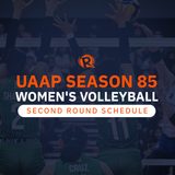 SCHEDULE: UAAP Season 85 women’s volleyball