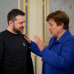 Ukraine eyes $15-billion program after meeting IMF’s Georgieva
