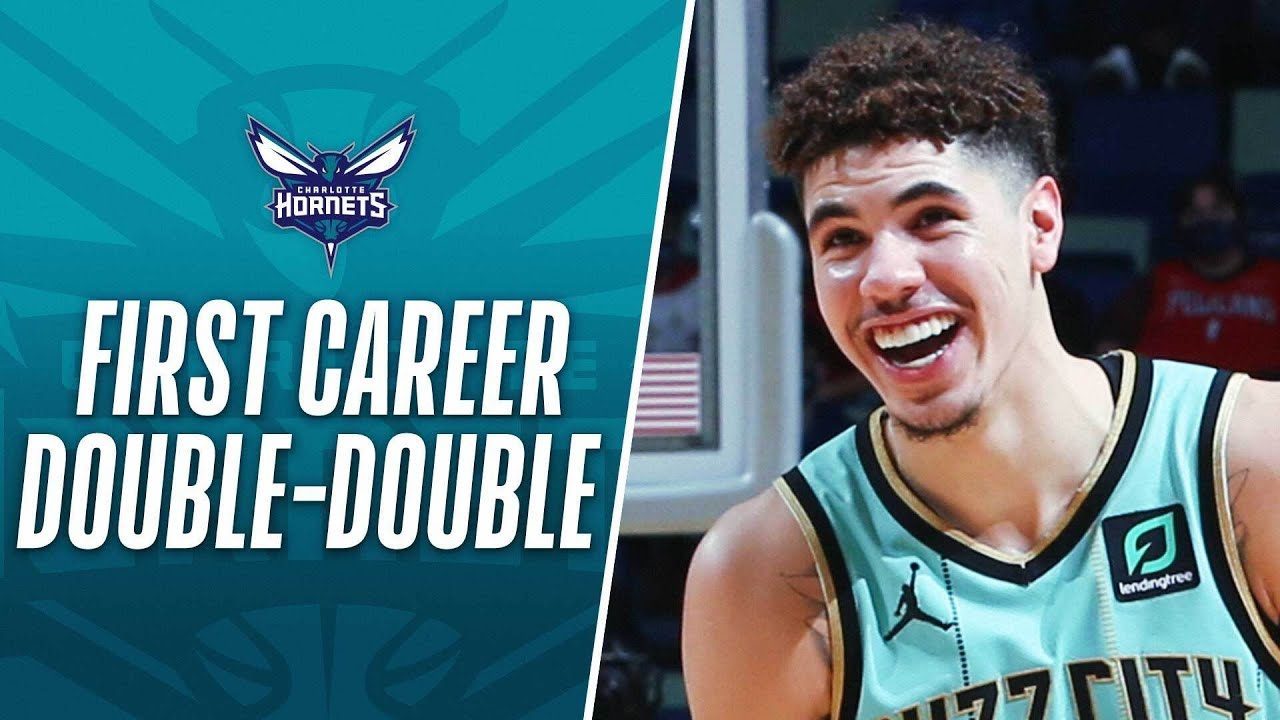 LaMelo Ball finishes just short of triple-double in first game vs. brother  Lonzo