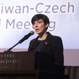 Czech parliament speaker, in Taiwan, says we’ll always stand with you