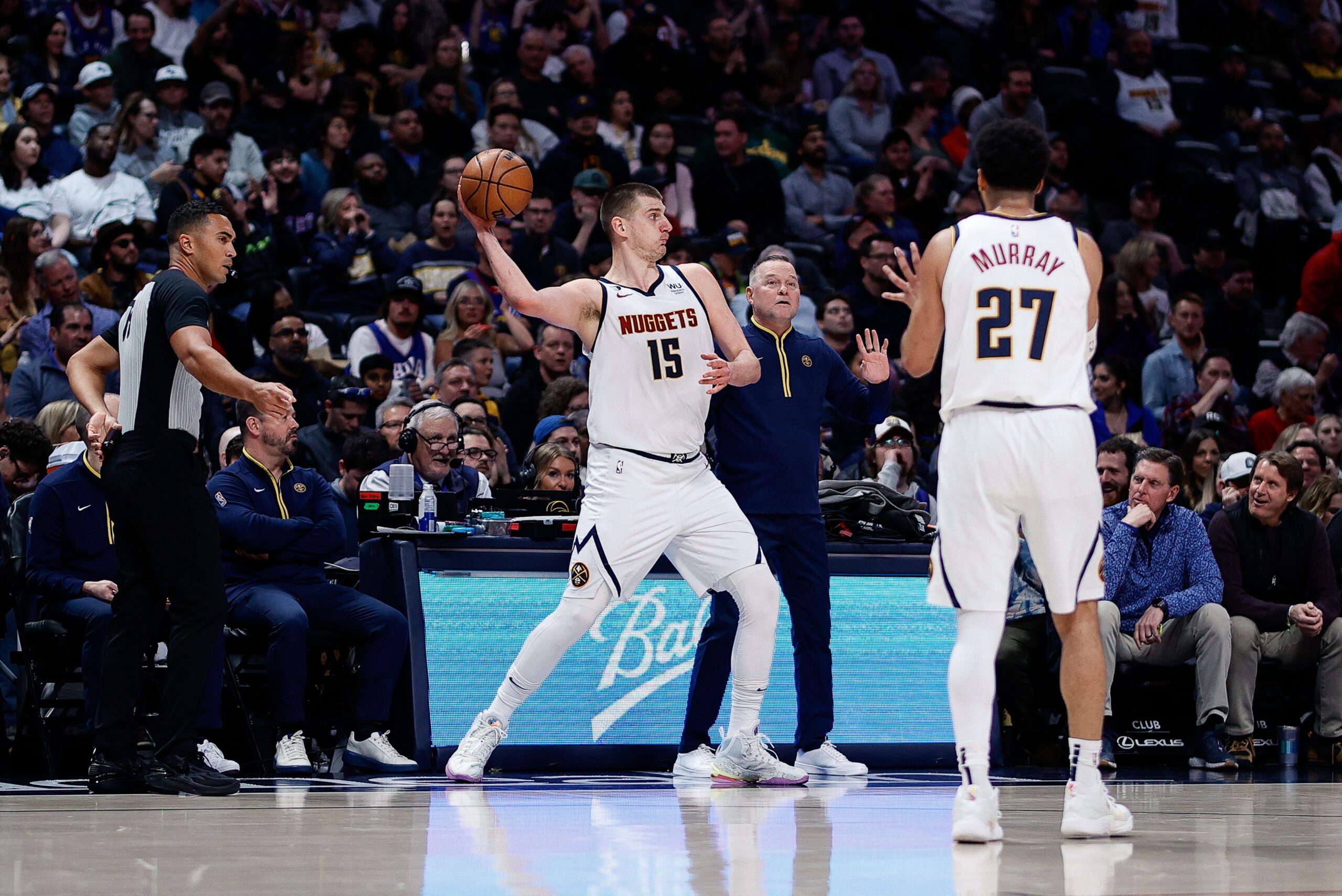 No MVP clash: Jokic feasts in Nuggets win as Embiid sits for Sixers