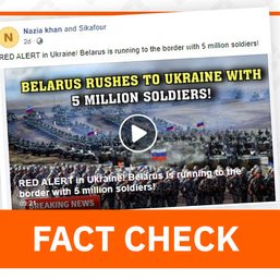 FACT CHECK: Belarus did not send 5 million soldiers to Ukraine