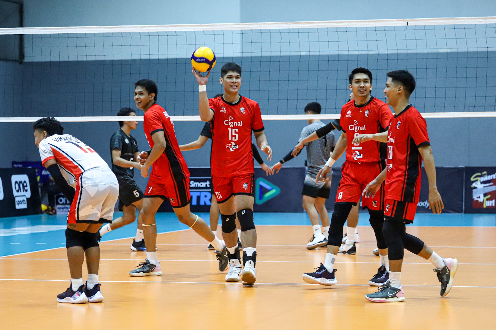 Spikers’ Turf: Unbeaten Cignal hands Cotabato 1st loss off sweep, clinches semis berth